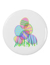 Gel Look Easter Eggs 2.25&#x22; Round Pin Button-Round Pin Button-TooLoud-White-2.25in-Davson Sales