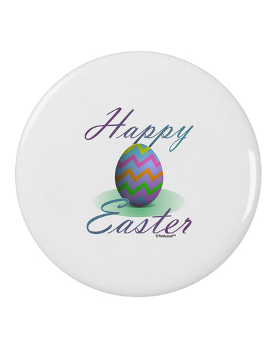 One Happy Easter Egg 2.25" Round Pin Button-Round Pin Button-TooLoud-White-2.25in-Davson Sales