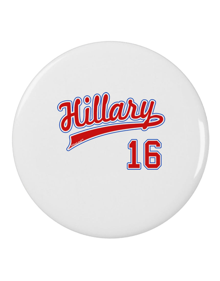 Hillary Jersey 16 2.25" Round Pin Button-Round Pin Button-TooLoud-White-2.25in-Davson Sales