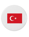 Turkey Flag 2.25&#x22; Round Pin Button by TooLoud-Round Pin Button-TooLoud-White-2.25in-Davson Sales