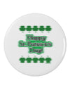 Seeing Double St. Patrick's Day 2.25&#x22; Round Pin Button-Round Pin Button-TooLoud-White-2.25in-Davson Sales