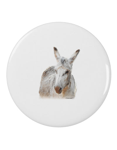 Burro Cutout 2.25&#x22; Round Pin Button-Round Pin Button-TooLoud-White-2.25in-Davson Sales