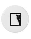 Cat Peeking 2.25&#x22; Round Pin Button by TooLoud-Round Pin Button-TooLoud-White-2.25in-Davson Sales