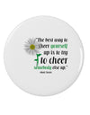 Cheer Yourself Up Mark Twain 2.25&#x22; Round Pin Button-Round Pin Button-TooLoud-White-2.25in-Davson Sales