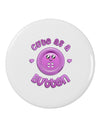 Cute As A Button Smiley Face 2.25" Round Pin Button-Round Pin Button-TooLoud-White-2.25in-Davson Sales
