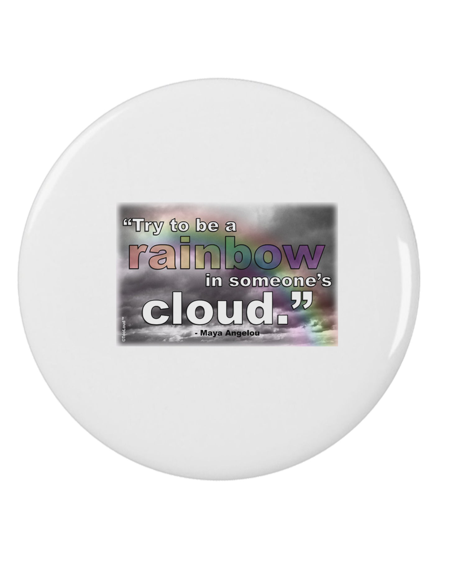 Rainbow in Cloud M Angelou Plus Size Dark Apron by TooLoud-Bib Apron-TooLoud-Black-Plus-Size-Davson Sales