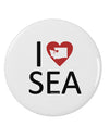 I Heart Seattle 2.25&#x22; Round Pin Button-Round Pin Button-TooLoud-White-2.25in-Davson Sales