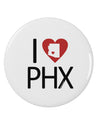 I Heart Phoenix 2.25&#x22; Round Pin Button-Round Pin Button-TooLoud-White-2.25in-Davson Sales