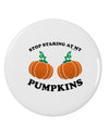 Stop Staring At My Pumpkins Plus Size Dark Apron by TooLoud-Bib Apron-TooLoud-Black-Plus-Size-Davson Sales