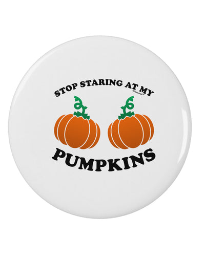 Stop Staring At My Pumpkins Plus Size Dark Apron by TooLoud-Bib Apron-TooLoud-Black-Plus-Size-Davson Sales