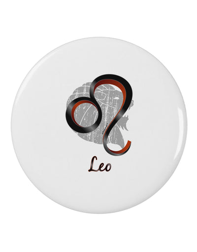 Leo Symbol 2.25" Round Pin Button-Round Pin Button-TooLoud-White-2.25in-Davson Sales