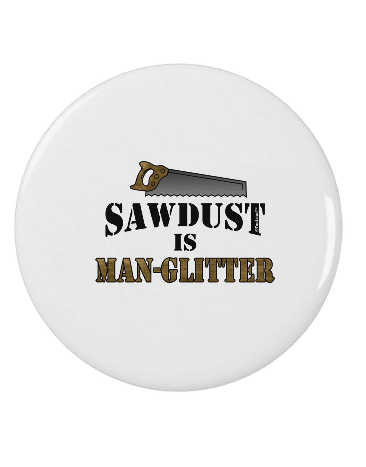 Sawdust is Man Glitter Plus Size Dark Apron by TooLoud-Bib Apron-TooLoud-Black-Plus-Size-Davson Sales