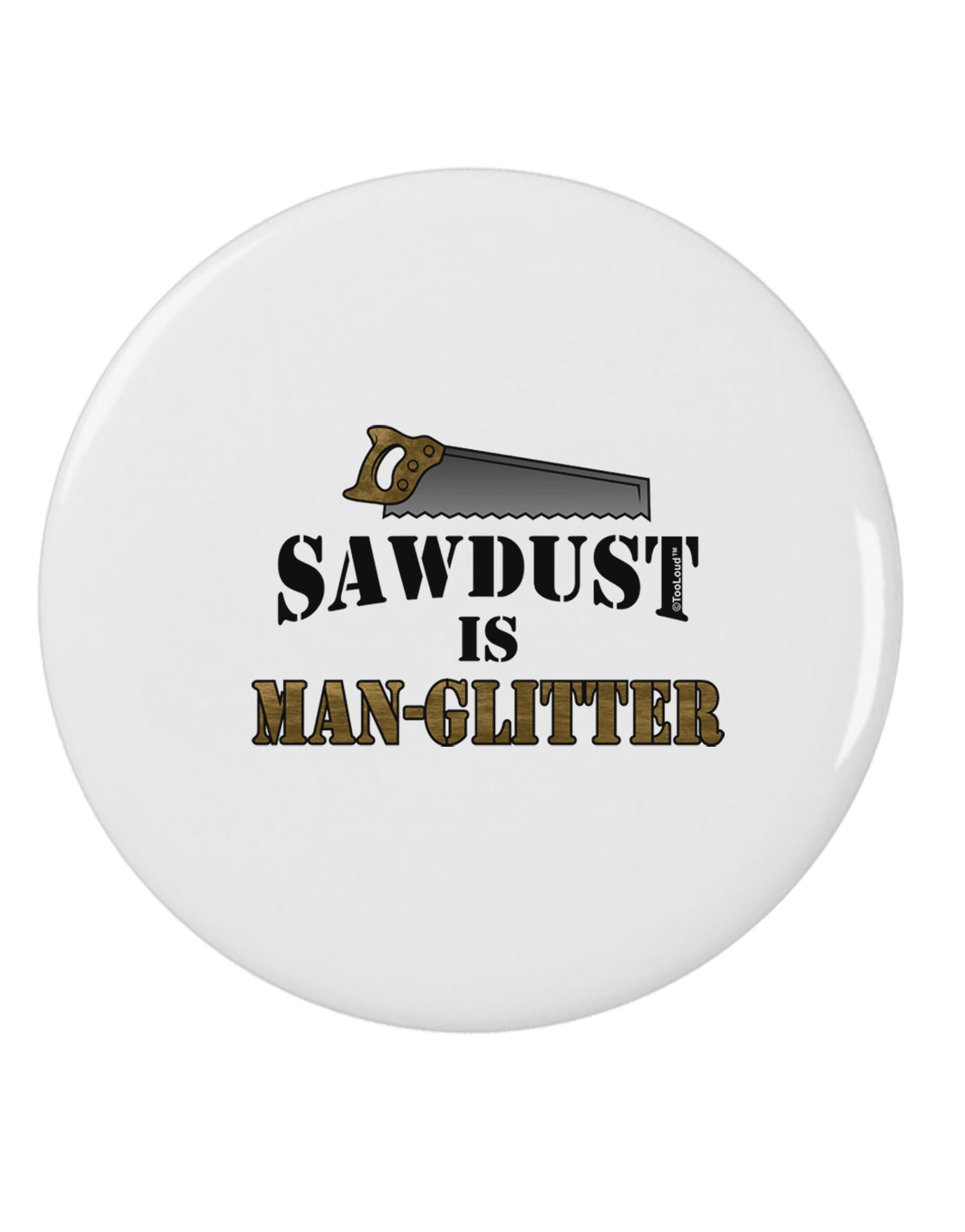 Sawdust is Man Glitter Plus Size Dark Apron by TooLoud-Bib Apron-TooLoud-Black-Plus-Size-Davson Sales
