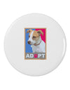 Adopt Cute Puppy 2.25" Round Pin Button-Round Pin Button-TooLoud-White-2.25in-Davson Sales