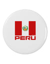 Peru Flag 2.25&#x22; Round Pin Button-Round Pin Button-TooLoud-Davson Sales