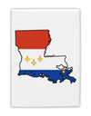 New Orleans Louisiana Flag Fridge Magnet 2&#x22;x3-Fridge Magnet-TooLoud-White-Davson Sales