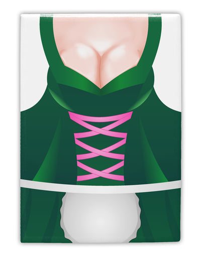 Sexy Dirndl Costume Green Collapsible Neoprene Bottle Insulator All Over Print by TooLoud-TooLoud-White-Davson Sales