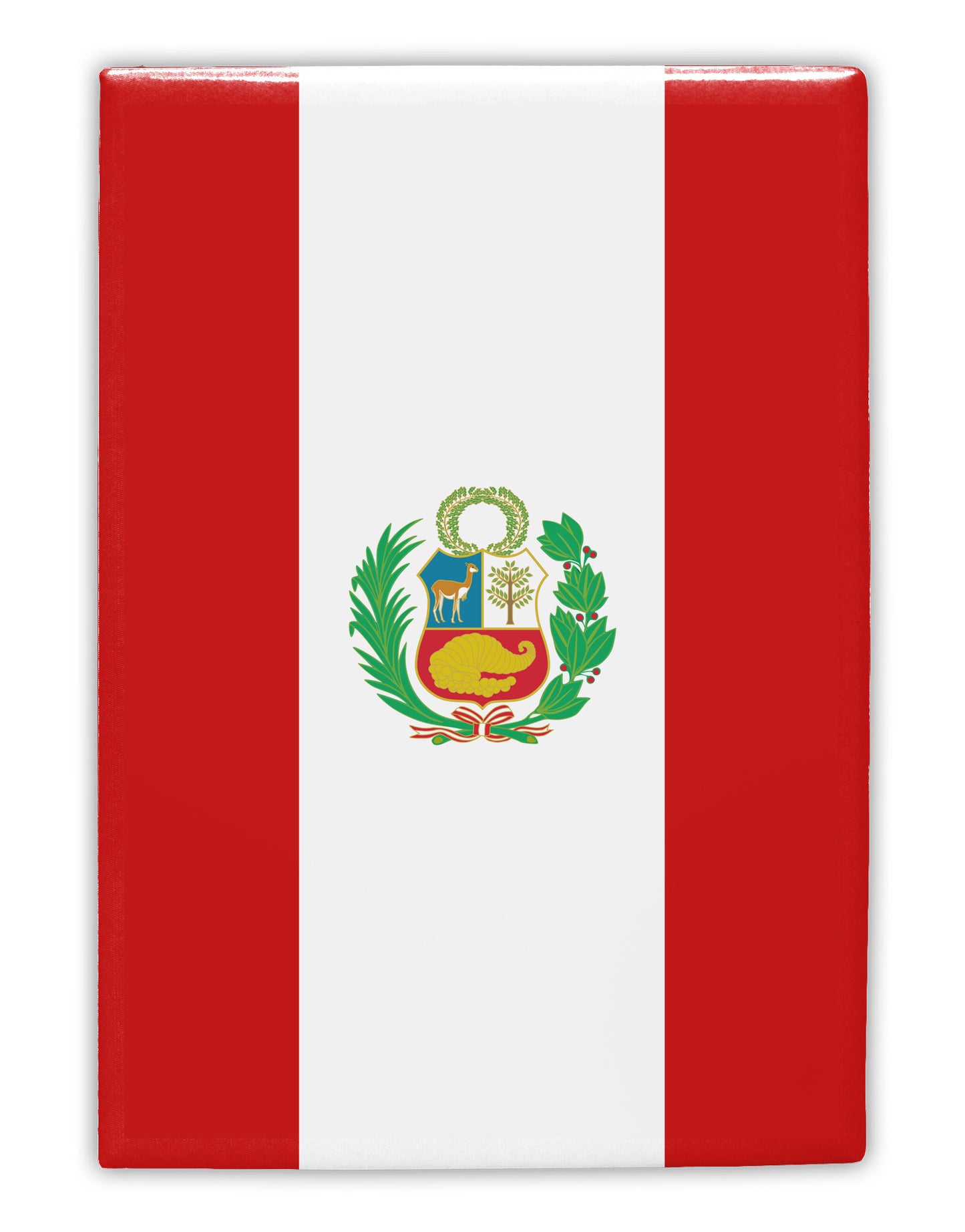Peru Flag AOP Fridge Magnet 2&#x22;x3&#x22; All Over Print-Fridge Magnet-TooLoud-White-Davson Sales