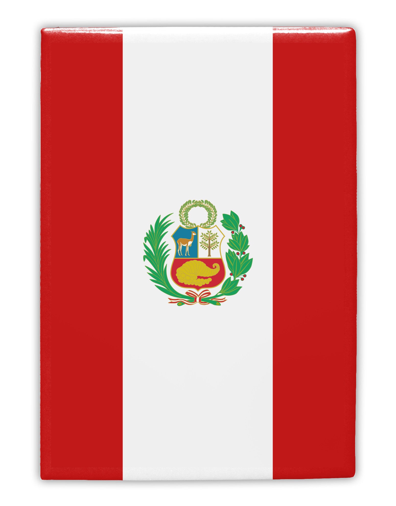 Peru Flag AOP Fridge Magnet 2&#x22;x3&#x22; All Over Print-Fridge Magnet-TooLoud-White-Davson Sales