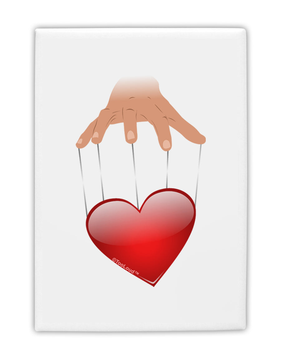 Heart on Puppet Strings Fridge Magnet 2&#x22;x3-Fridge Magnet-TooLoud-White-Davson Sales