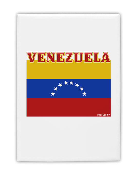 Venezuela Flag Fridge Magnet 2&#x22;x3-Fridge Magnet-TooLoud-White-Davson Sales