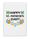 Pixel Happy St Patricks Day Fridge Magnet 2&#x22;x3-Fridge Magnet-TooLoud-White-Davson Sales