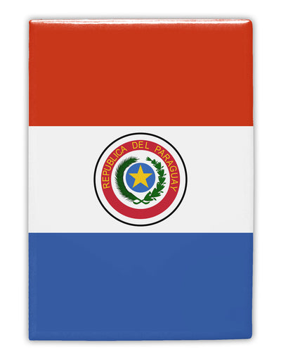 Paraguay Flag AOP Fridge Magnet 2&#x22;x3&#x22; All Over Print-Fridge Magnet-TooLoud-White-Davson Sales