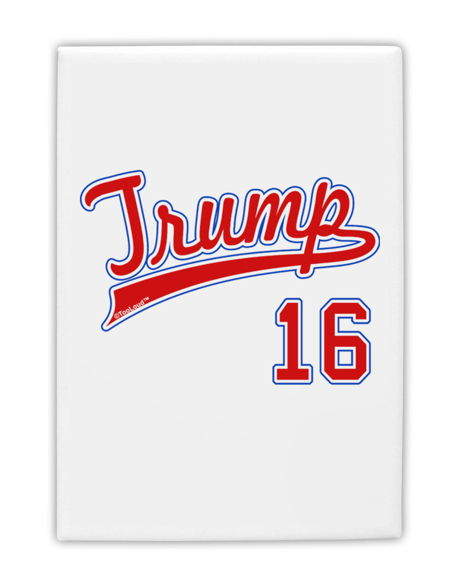 Trump Jersey 16 Fridge Magnet 2&#x22;x3-Fridge Magnet-TooLoud-White-Davson Sales