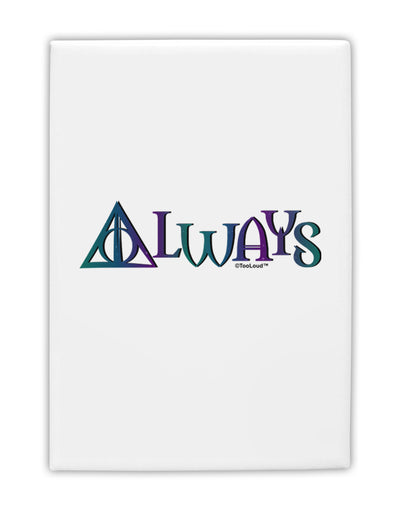 Always Magic Symbol Fridge Magnet 2&#x22;x3 by TooLoud-Fridge Magnet-TooLoud-White-Davson Sales