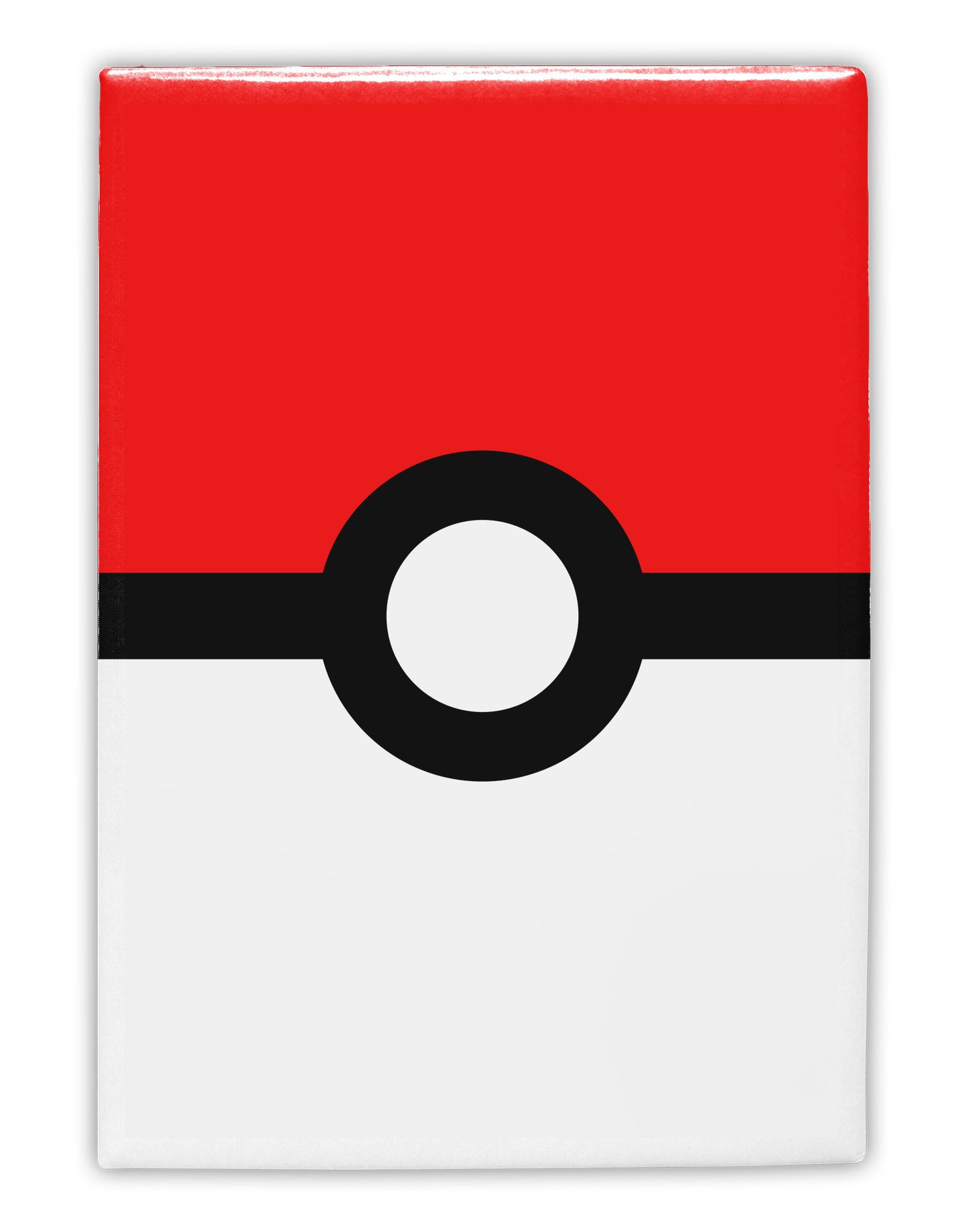 Sporty Red and White Circle Fridge Magnet 2&#x22;x3&#x22; All Over Print-Fridge Magnet-TooLoud-White-Davson Sales