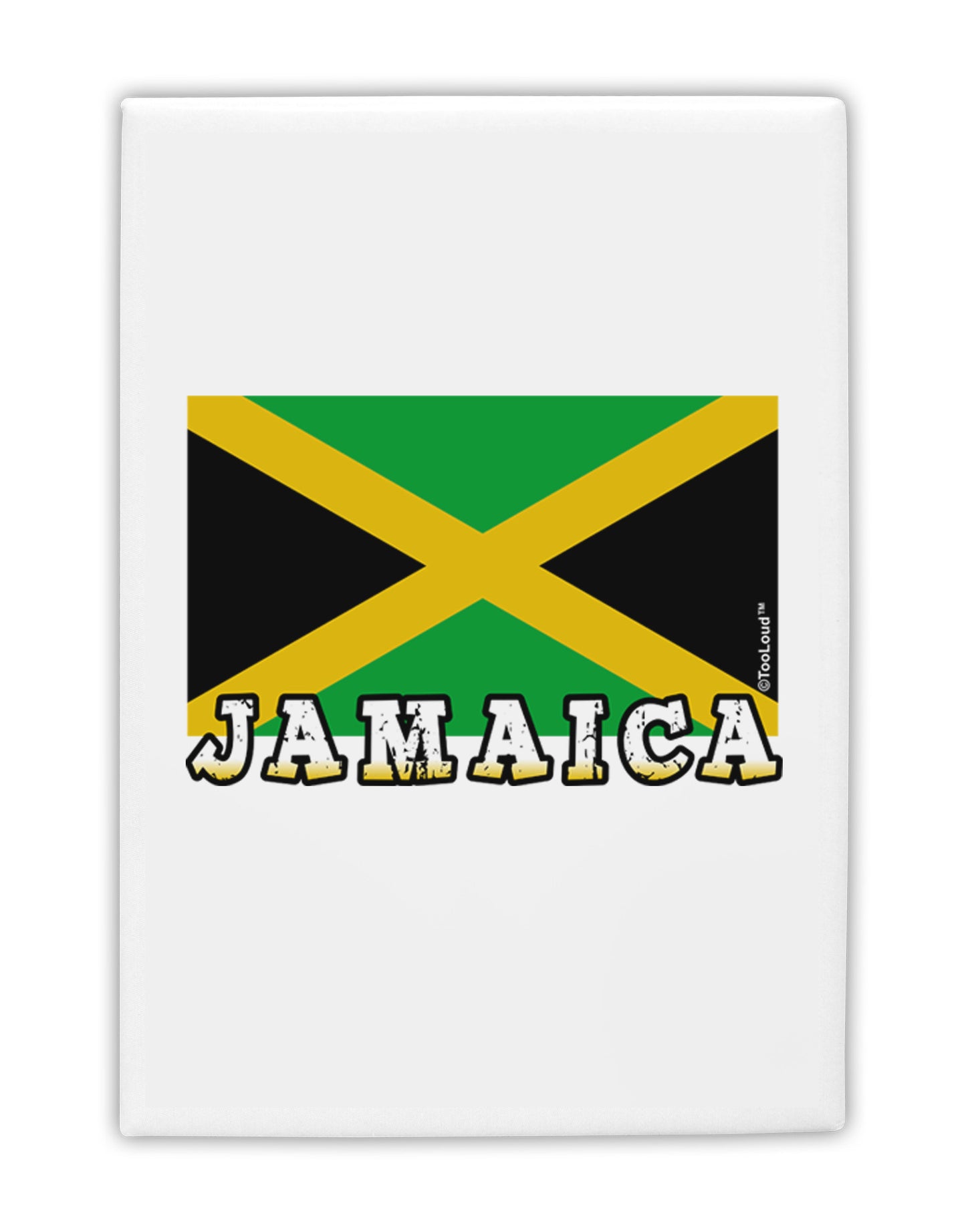 Jamaica Flag Fridge Magnet 2&#x22;x3-Fridge Magnet-TooLoud-White-Davson Sales