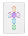 Easter Egg Cross Faux Applique Fridge Magnet 2&#x22;x3-Fridge Magnet-TooLoud-White-Davson Sales