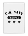 Retired Navy Fridge Magnet 2&#x22;x3 by TooLoud-Fridge Magnet-TooLoud-White-Davson Sales