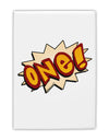 Onomatopoeia One Birthday Fridge Magnet 2&#x22;x3 by TooLoud-Fridge Magnet-TooLoud-White-Davson Sales