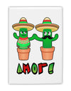 Fiesta Cactus Couple Amor Fridge Magnet 2&#x22;x3 by TooLoud-Fridge Magnet-TooLoud-White-Davson Sales