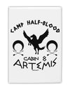 Camp Half Blood Cabin 8 Artemis Collapsible Neoprene Tall Can Insulator by TooLoud
