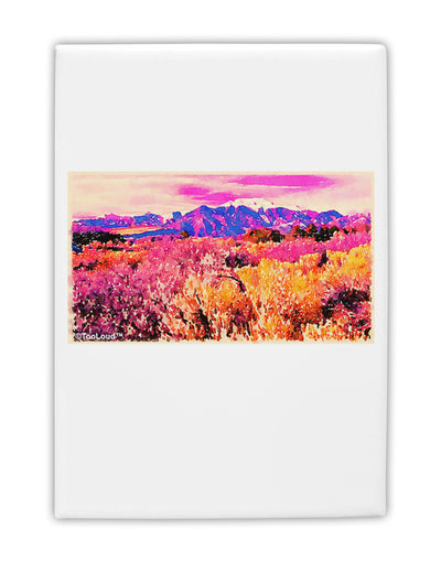 Colorful Colorado Mountains Fridge Magnet 2&#x22;x3 by TooLoud-Fridge Magnet-TooLoud-White-Davson Sales