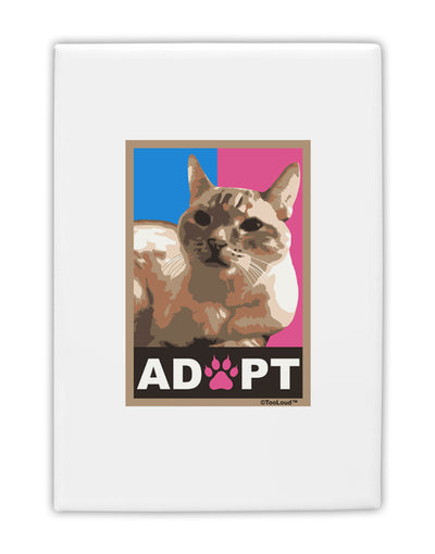 Adopt Cute Kitty Cat Adoption Fridge Magnet 2&#x22;x3-Fridge Magnet-TooLoud-White-Davson Sales