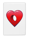 Hole Heartedly Broken Heart Fridge Magnet 2&#x22;x3 by TooLoud-TooLoud-White-Davson Sales