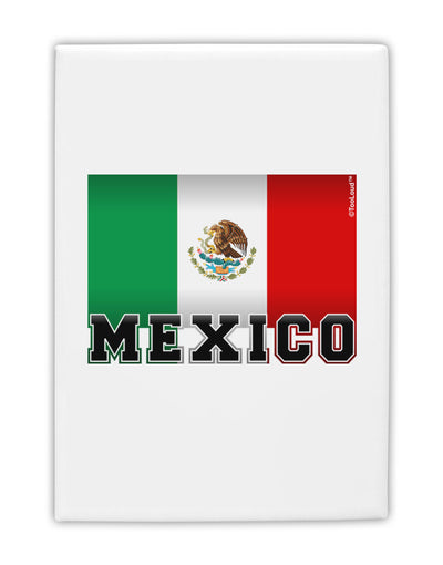 Mexico Flag Fridge Magnet 2&#x22;x3-Fridge Magnet-TooLoud-White-Davson Sales