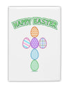 Happy Easter Egg Cross Faux Applique Fridge Magnet 2&#x22;x3-Fridge Magnet-TooLoud-White-Davson Sales