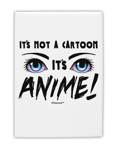 Not A Cartoon Eyes Blue Fridge Magnet 2&#x22;x3 by TooLoud-Fridge Magnet-TooLoud-White-Davson Sales