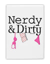 Nerdy and Dirty Collapsible Neoprene Tall Can Insulator by TooLoud-TooLoud-White-Davson Sales
