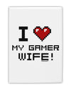 I Heart My Gamer Wife Fridge Magnet 2&#x22;x3-Fridge Magnet-TooLoud-White-Davson Sales