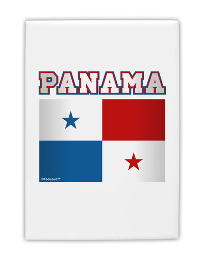 Panama Flag Fridge Magnet 2&#x22;x3-Fridge Magnet-TooLoud-White-Davson Sales