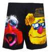 The Muppets Cast Black Boxer Shorts for men-Boxer Shorts-Disney-Black-Small-Davson Sales