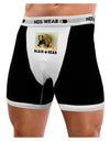 Black Bear Watercolor Mens NDS Wear Boxer Brief Underwear-Boxer Briefs-NDS Wear-Black-with-White-Small-Davson Sales