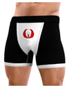 Scary Face Clown - Halloween Mens NDS Wear Boxer Brief Underwear-Boxer Briefs-NDS Wear-Black-with-White-Small-Davson Sales