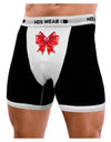 Valentine's Day Heart Bow Mens NDS Wear Boxer Brief Underwear-Boxer Briefs-NDS Wear-Black-with-White-Small-Davson Sales