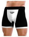 Zombie Bait - Funny - Halloween Mens NDS Wear Boxer Brief Underwear-Boxer Briefs-NDS Wear-Black-with-White-Small-Davson Sales